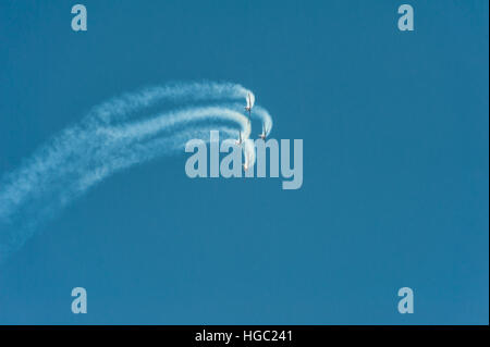 Yom Haatsmaout, jour de l'indépendance, Israël, airshow 2016 Banque D'Images