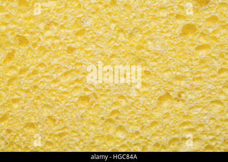 Éponge jaune texture background Banque D'Images