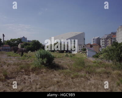 Vue de la Casa da Musica par OMA/Rem Koolhaas, à Porto, Portugal Banque D'Images