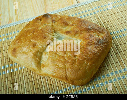 Barbari pain de pain plat persan principalement en Iran Banque D'Images