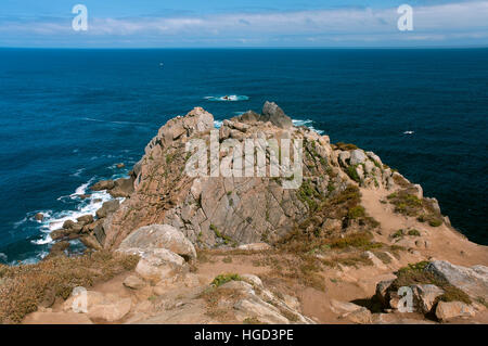 Cap de l'Estaca de Bares, Mañon La Corogne, province, région de la Galice, Espagne, Europe Banque D'Images