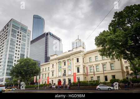 Melbourne, Australie - 27 décembre 2016 : Melbourne Musée de l'Immigration sur la Flinders Street. Banque D'Images