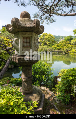 Jardins Sorakuen, Kobe, Japon Banque D'Images