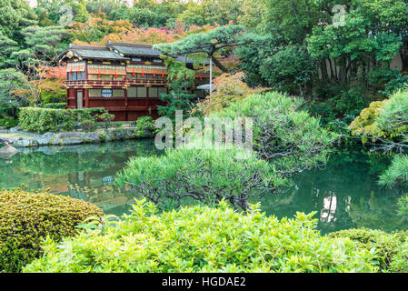 Jardins Sorakuen, Kobe, Japon Banque D'Images