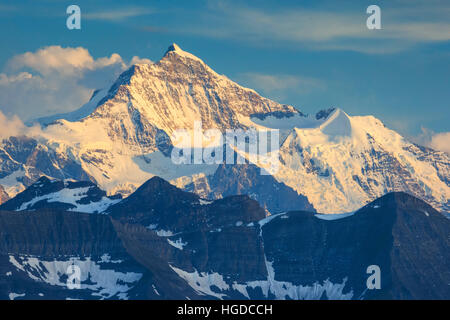 Jungfrau - 4158 ms, Oberland Bernois, Suisse, Banque D'Images