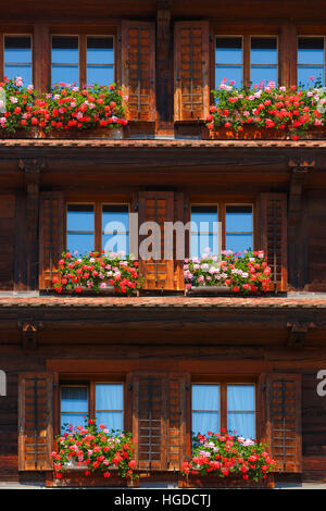 Gîte rural en Suisse centrale Banque D'Images
