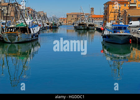 Chioggia, locale, port, Banque D'Images