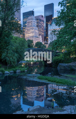 Côte Est, New York, Manhattan, Central Park Banque D'Images