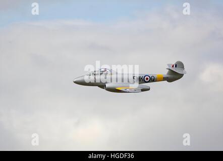 Gloster Meteor T7 Banque D'Images