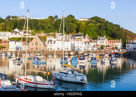 Royaume-uni, Iles Anglo-Normandes, Jersey, St Brelade's Harbour Banque D'Images