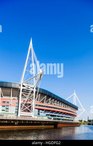 Pays de Galles, Cardiff, le Millennium Stadium aka Principauté Stadium Banque D'Images