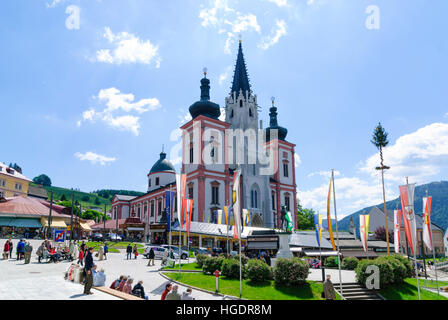 Mariazell : basilique, Obere Steiermark, Steiermark, Styrie, Autriche Banque D'Images