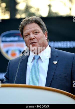 2016 Capital One Bowl Orange entraîneurs, conférence de presse tenue à la Seminole Hard Rock Hotel dispose d''où Cipollini Auggie : Hollywood, Florida, United States Quand : 07 déc 2016 Banque D'Images