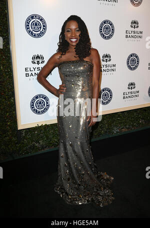 Los Angeles, CA - 07 janvier : Shanola Hampton, à l'Art de l'Elysium présente Stevie Wonder's HEAVEN - Pour célébrer le 10e anniversaire, à Red Studios en Californie le 07 janvier, 2017. Credit : Faye Sadou/MediaPunch Banque D'Images