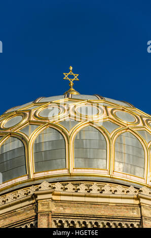 Fondation 'Nouvelle Synagogue Berlin - Centrum Judaicum' / 'Stiftung Neue Synagoge Berlin - Centrum Judaicum'. Oranienburger Strasse, Berlin, Allemagne Banque D'Images