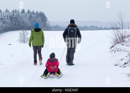 Autour de la famille Neuenkleusheim, Sauerland, Rhénanie du Nord-Westphalie, Allemagne Banque D'Images