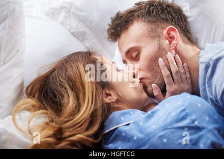 Leur relation est très passionné Banque D'Images