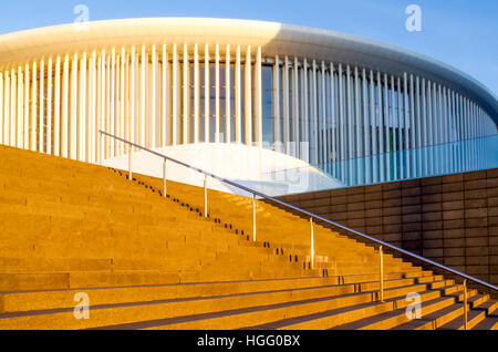 Dans la salle de concert Philharmonie Luxembourg city Banque D'Images