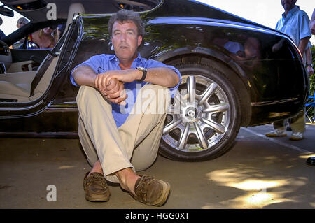 Chroniqueur et présentateur Jeremy Clarkson à Goodwood Festival of Speed Banque D'Images