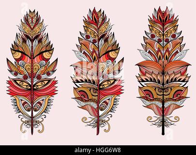 Panaches de couleur. Vector illustration. Illustration de Vecteur