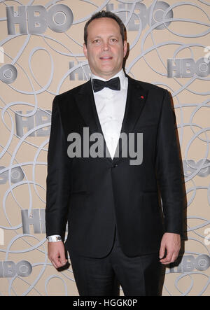 Los Angeles, USA. 8 janvier, 2017. Vince Vaughn à HBO's Official 2017 Golden Globe Awards After Party qui a eu lieu au Beverly Hilton Hotel à Beverly Hills. Credit : Birdie Thompson/AdMedia/ZUMA Press, Inc./Alamy Live News Banque D'Images