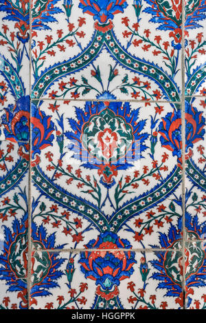 La mosquée de Piyale pacha d'Iznik du mihrab Istanbul Turquie Banque D'Images