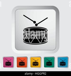 L'icône de batterie. Vecteur icône pour télévision liés aux applications mobiles et Web. Il peut être utilisé comme logo -, le pictogramme, l'icône, l'élément infographique. Vector Illustrati Illustration de Vecteur