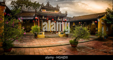 Temple de Cam Pho, Hoi An, Quang Nam Province, Vietnam Banque D'Images