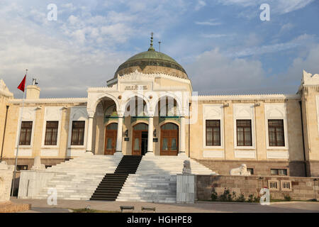 Musée d'Ethnographie d'Ankara en Turquie Construction Banque D'Images