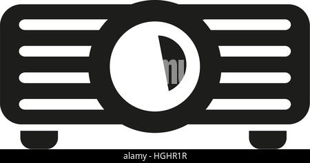 Icône de projecteur Banque D'Images