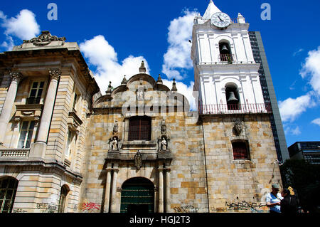 L'église de San Francisco à Bogota, Colombie Banque D'Images