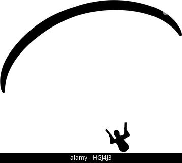 Parapente Banque D'Images