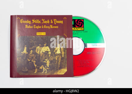 Crosby, Stills, Nash and Young album Deja Vu Banque D'Images