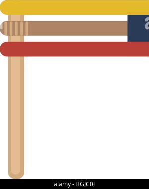 Ratchet Grager logo icône élément. Style plat, isolé sur fond blanc. Illustration vectorielle, clip art. Illustration de Vecteur