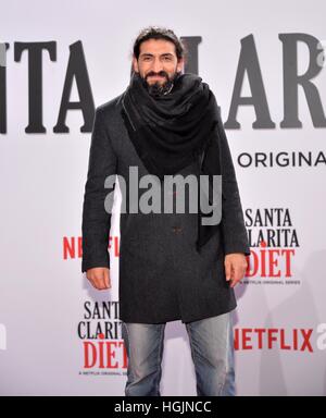 Berlin, Allemagne. 20 Jan, 2017. Numan Acar Premiere "Santa Clarita Diet', CineStar, Berlin, 20.1.2017 | Conditions de crédit dans le monde entier : dpa/Alamy Live News Banque D'Images