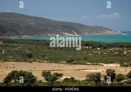 Cap Serrat, Nord Ouest de la Tunisie Banque D'Images