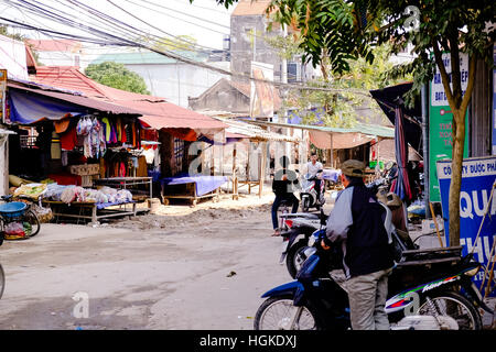 Place du marché de Hanoi, Vietnam Banque D'Images