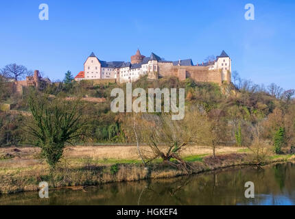 Leisnig Burg Mildenstein en Sachsen - Leisnig château Mildenstein en Saxe, Allemagne Banque D'Images