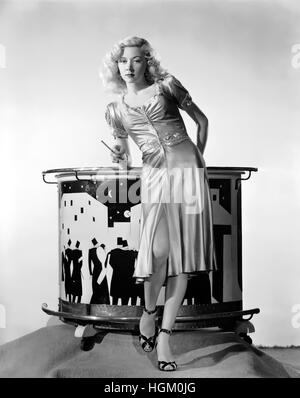 Chanson DE L'HOMME MINCE 1947 MGM film avec Gloria Grahame Banque D'Images