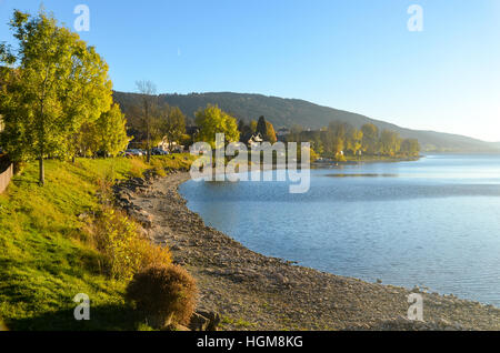 Lac de Joux, en Suisse Banque D'Images