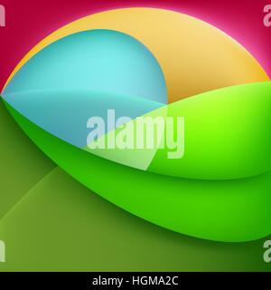 Formes abstraites à partir de courbes avec la transparence et les dégradés. EPS10 vector illustration Illustration de Vecteur