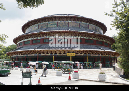 (Usage éditorial uniquement. Chine) Shanghai, Chine. 9 janvier, 2017. L'Hengdian World Studios, le plus grand studio de cinéma en Asie, est situé dans la ville de Yiwu Yiwu Jinhua, comté, ville dans la province de Zhejiang. L'Hengdian World Studios, appelé comme ''Hollywood chinois'' par le magazine Hollywood des États-Unis, contient quatorze bases film et deux studios de cinéma moderne à Shanghai, Chine.. © SIPA Asie/ZUMA/Alamy Fil Live News Banque D'Images