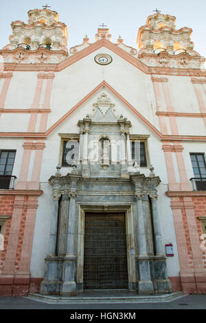 L'église Iglesia Cadix Ntra Sra del Carmen y Sta Teresa, Andalousie Espagne Banque D'Images