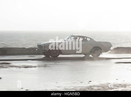 Volvo P1800 voiture sport suédois classique, aussi motivé par Roger Moore dans le Saint Banque D'Images