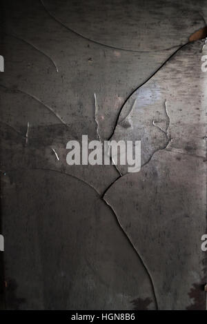 Miroir brisé cassé Banque D'Images