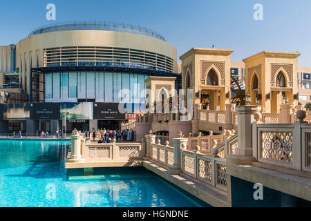 Centre Commercial de Dubaï, Dubaï, Émirats Arabes Unis Banque D'Images