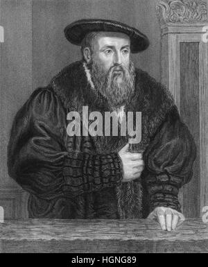 Johannes Kepler ou Keppler, 1571 - 1630, un philosophe allemand, mathématicien, astronome, astrologue, protestant et de l'opticien Banque D'Images