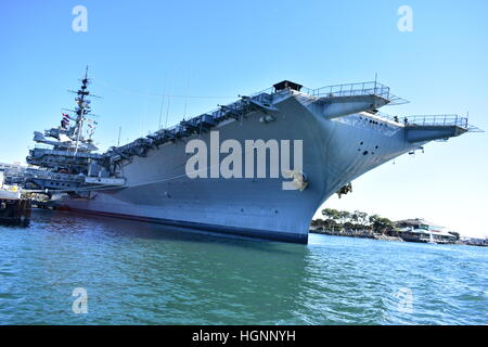 San Diego, Californie - USA - Décembre 04, 2016 : Musée d'avions Banque D'Images