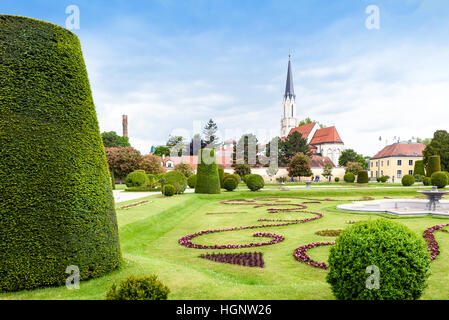L'église paroissiale catholique maria hietzing près de schonbrunn au premier siège turque de Vienne, Autriche Banque D'Images
