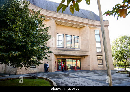 Cour de magistrats de Cardiff, Cardiff, Pays de Galles. ASSOCIATION DE PRESSE Photo. Photo date : vendredi, 30 Septembre, 2016. Crédit photo doit se lire : Ben Birchall/PA Wire Banque D'Images